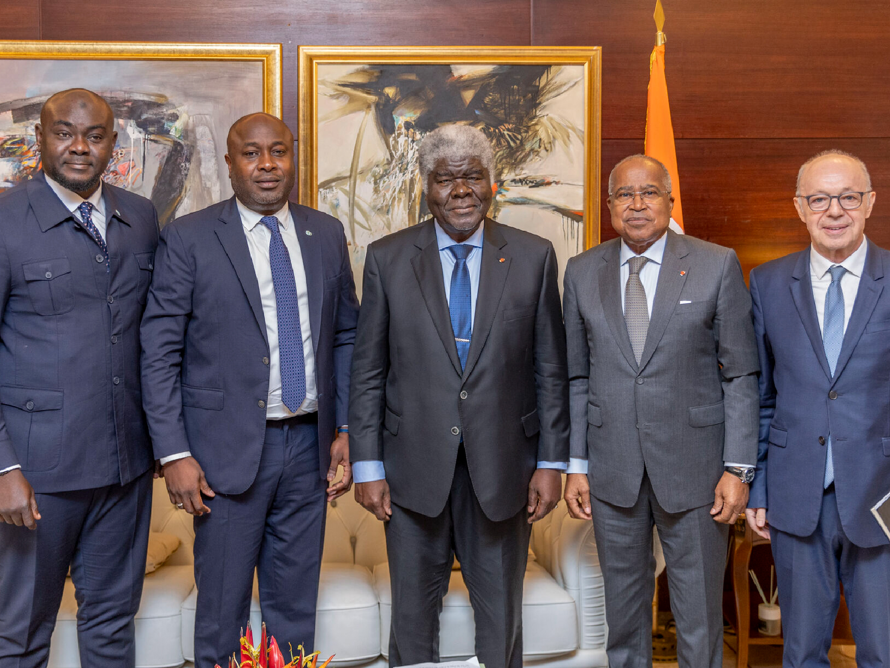 Audience avec le premier ministre ivoirien